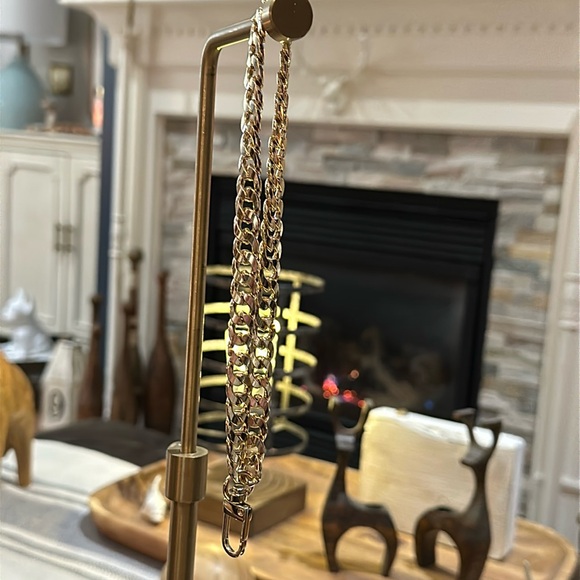 Unbranded 8” Gold-Tone Replacement Chain Strap, Extender for Wallets & Wristlets - Picture 6 of 10